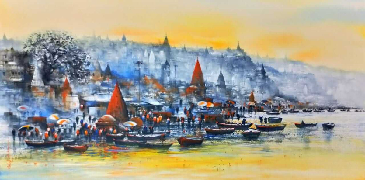 AH31 - Banaras Ghat Series