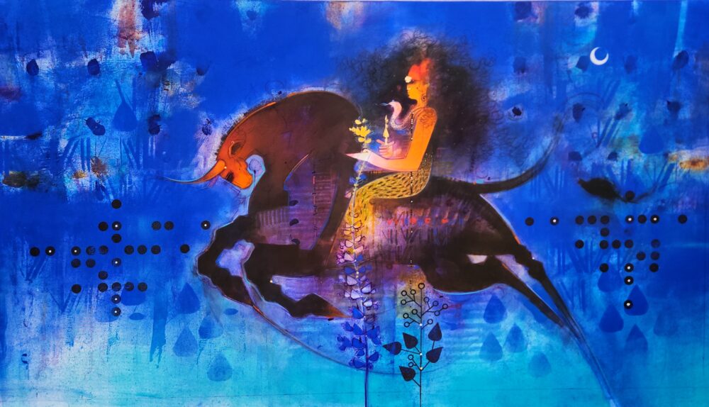 Shiva on Nandi