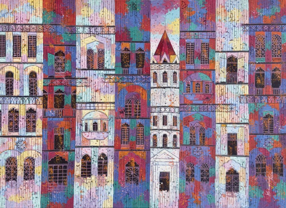 City with Reflection